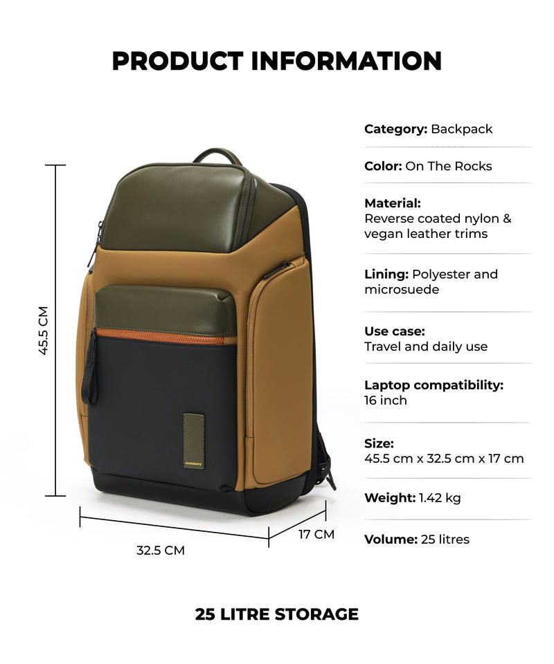 Color_On The Rocks | The Astronaut Backpack - 25L