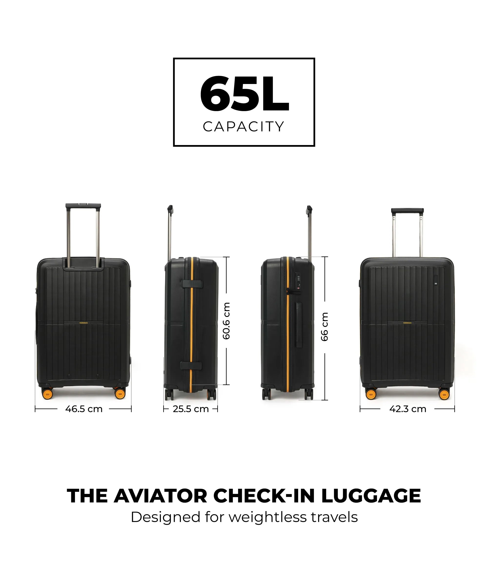 Color_Crypto | The Aviator Check-In Luggage