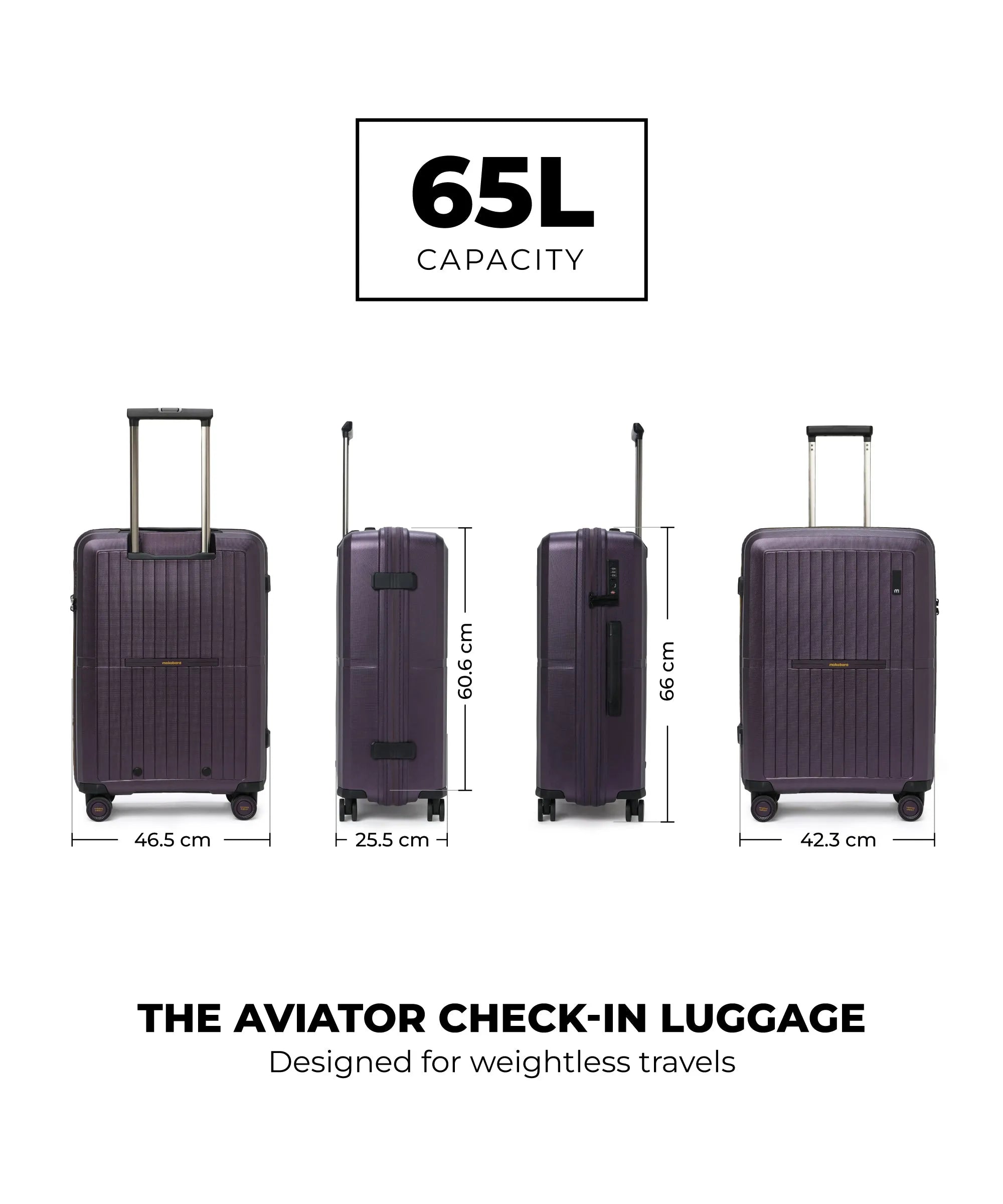 Color_Dark Matter | The Aviator Check-In Luggage