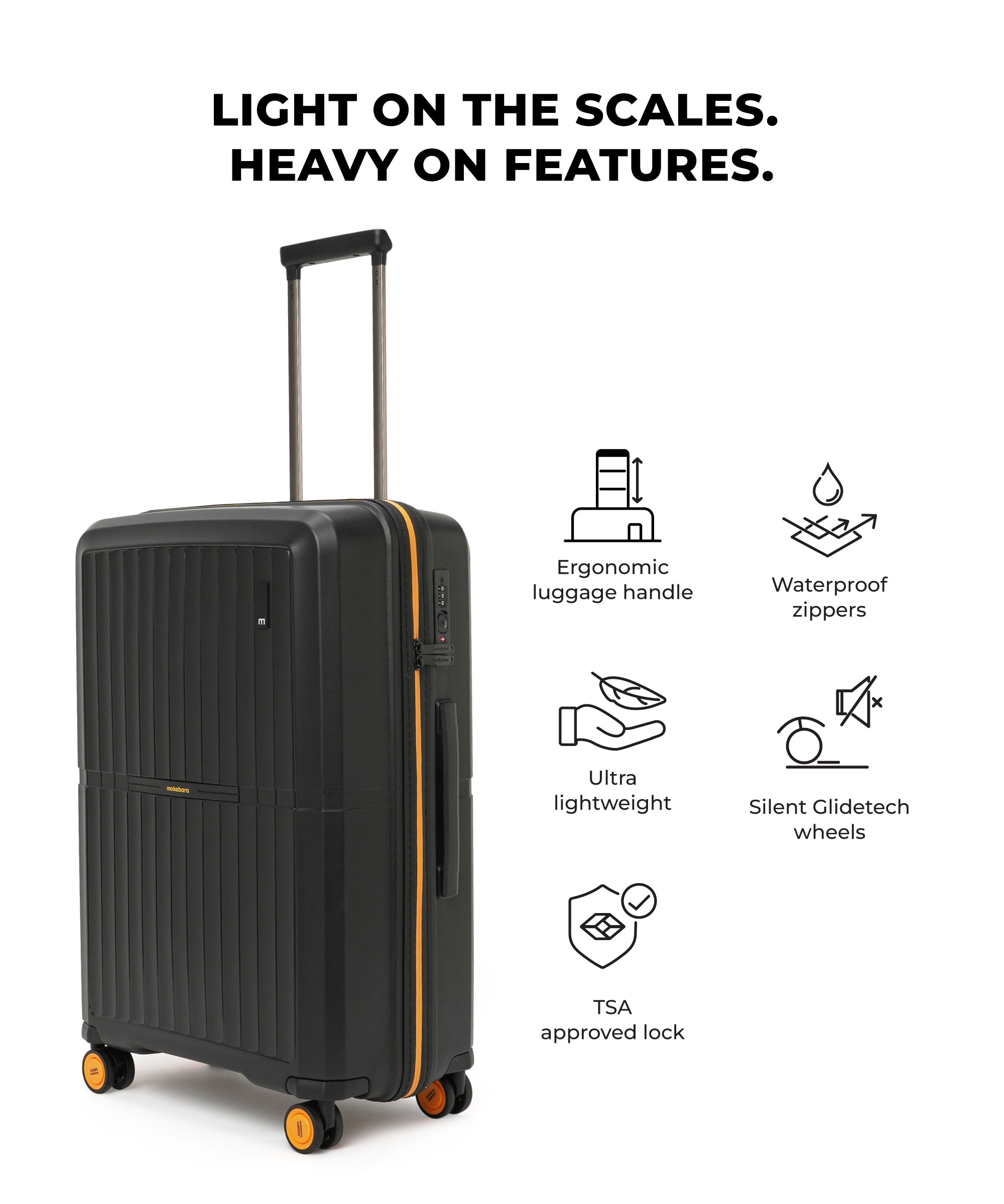 Color_Crypto | The Aviator Set of 3 Luggage