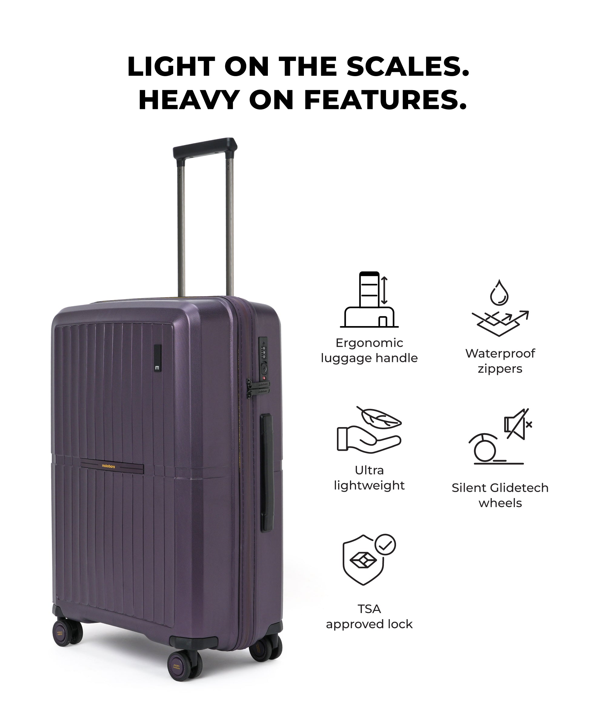 Color_Dark Matter | The Aviator Set of 3 Luggage