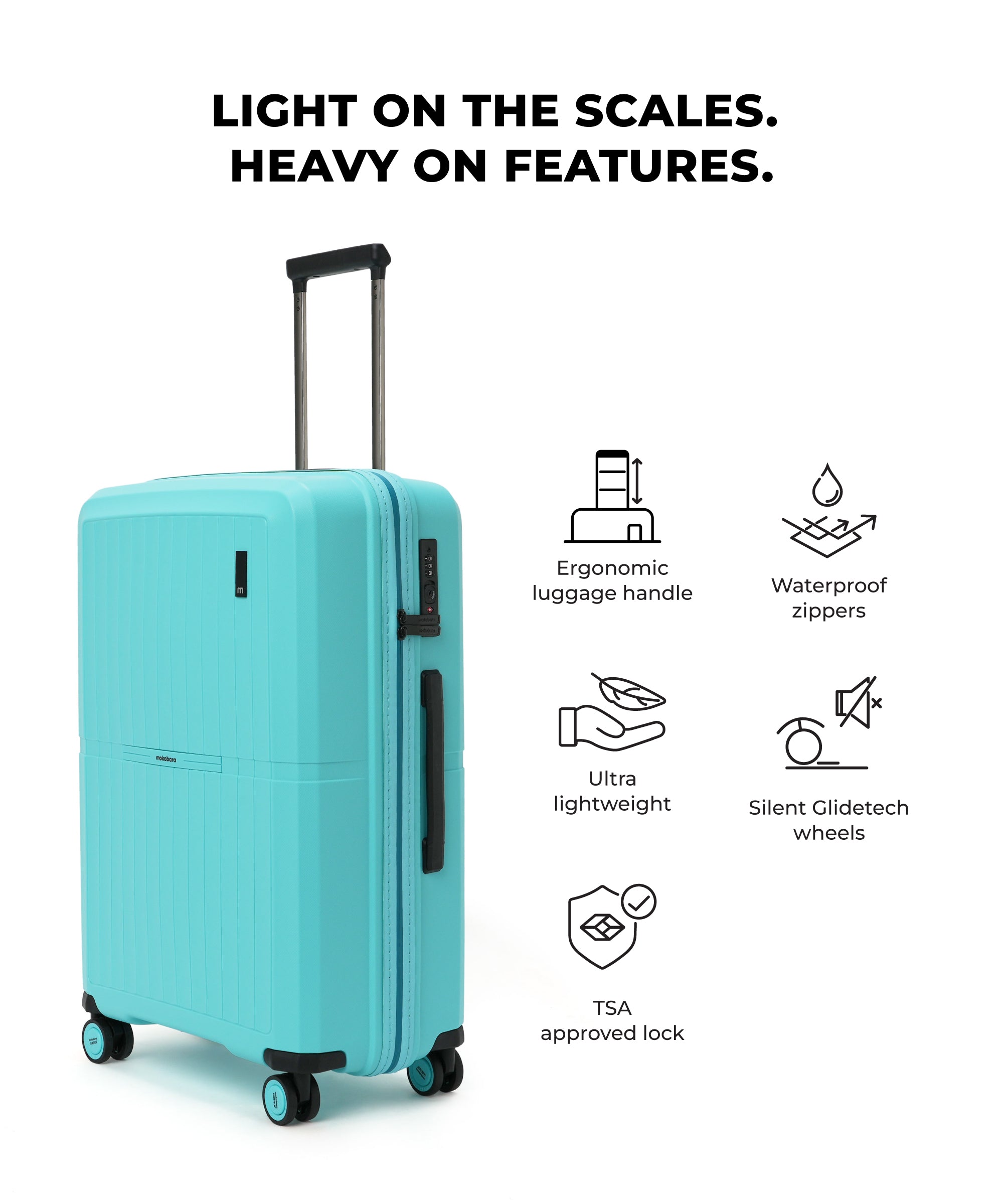Color_Out of the Blue | The Aviator Set of 3 Luggage