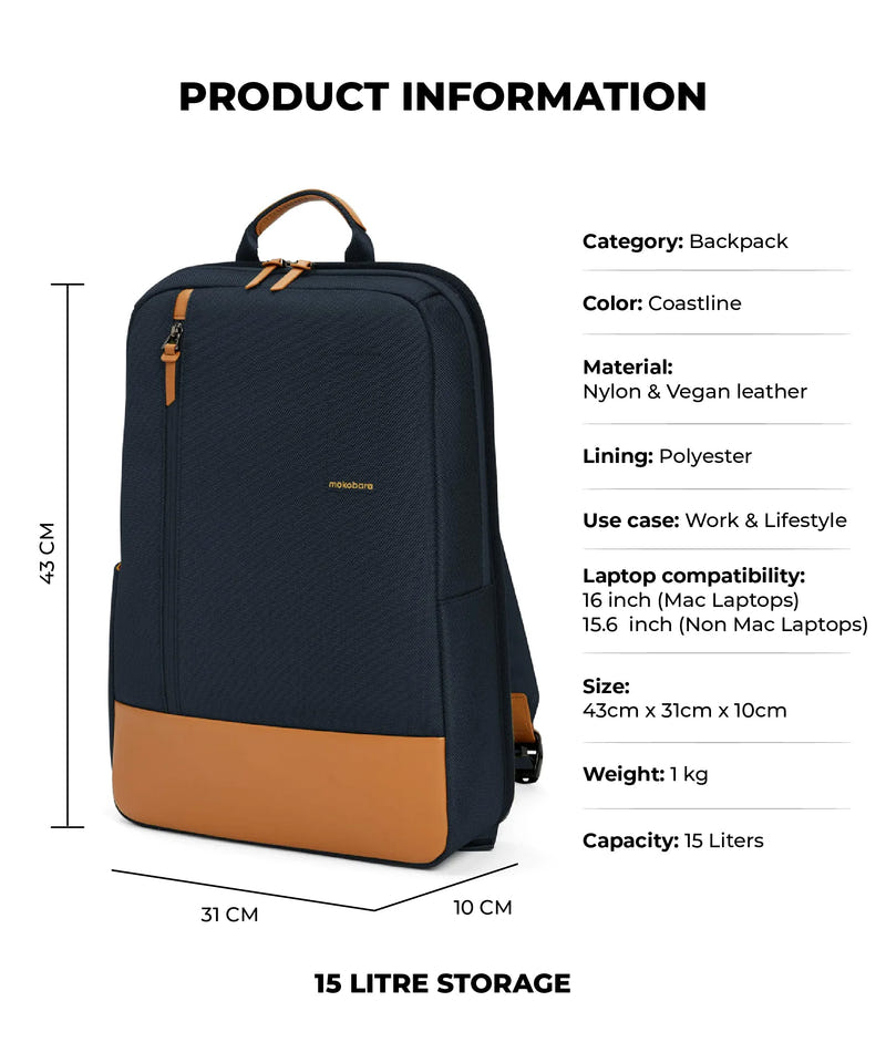 Color_Coastline | The Backpack Lite - 15L