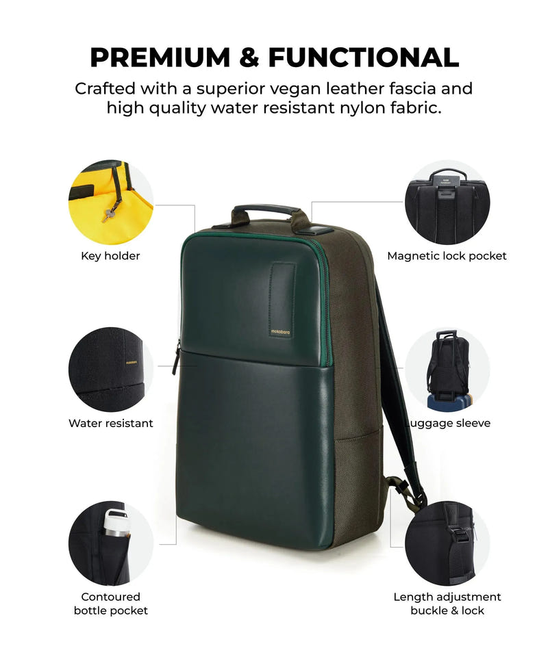 Color_Deep Black | The Backpack Pro - 21 L