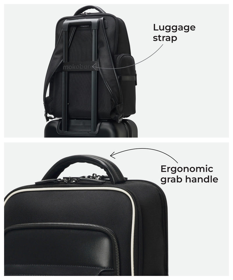 bass black leather backpack Bass Backpack