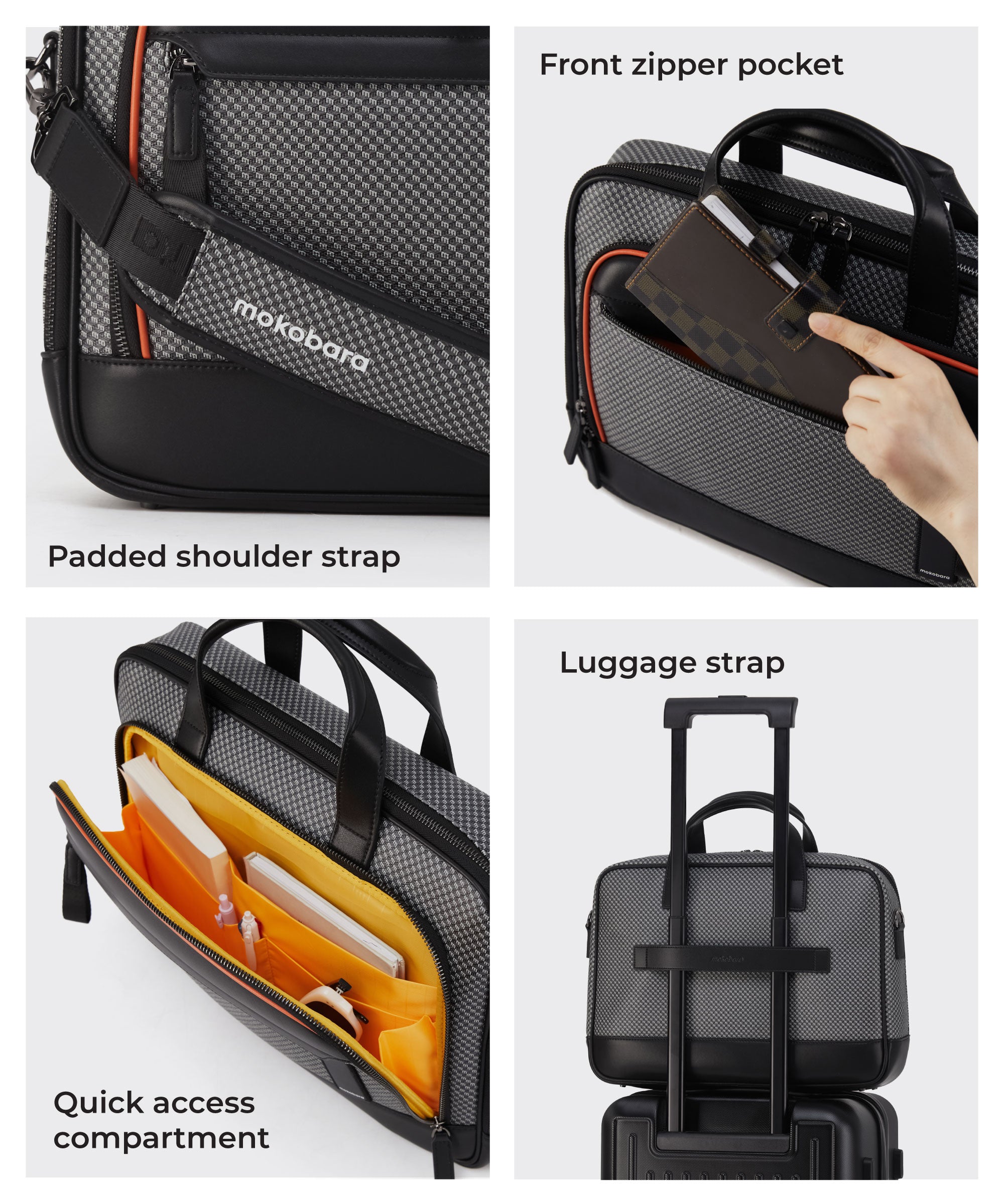 Color_Black Sesame | The Bass Briefcase