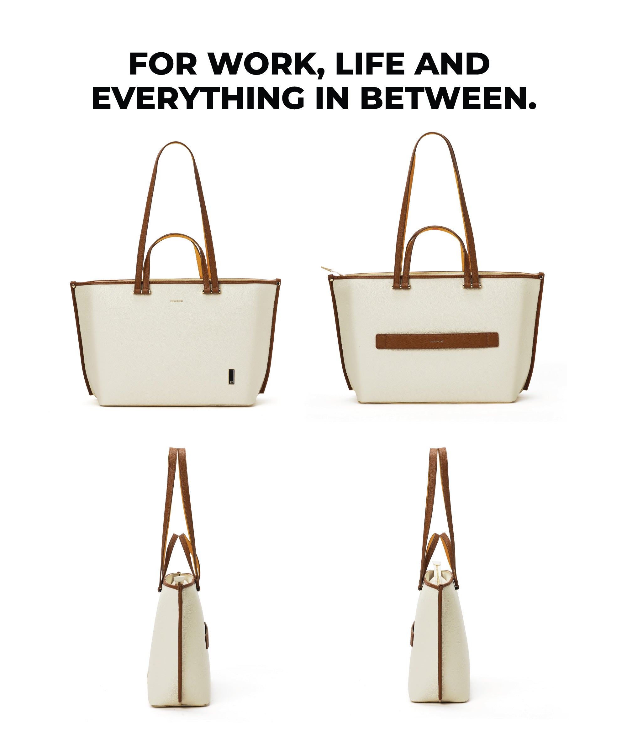 Color_Coconut Cream | The Belle Tote