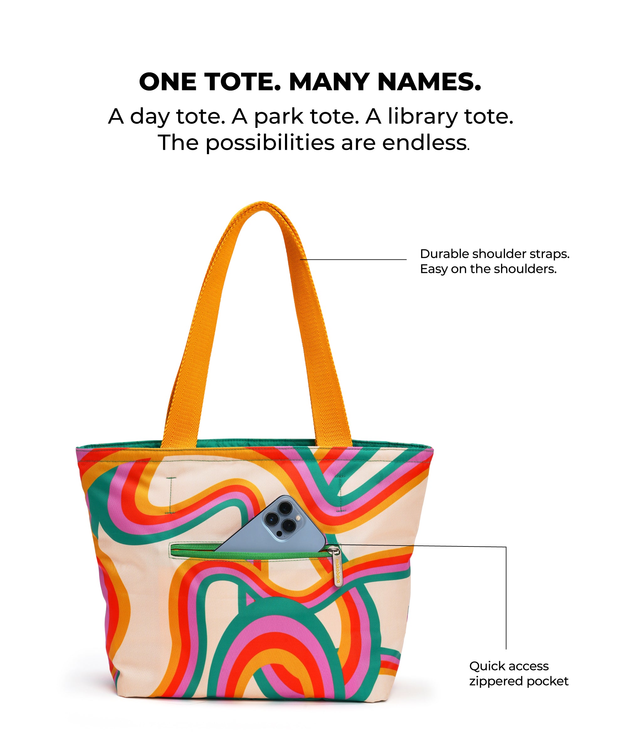 Daily tote bag hot sale