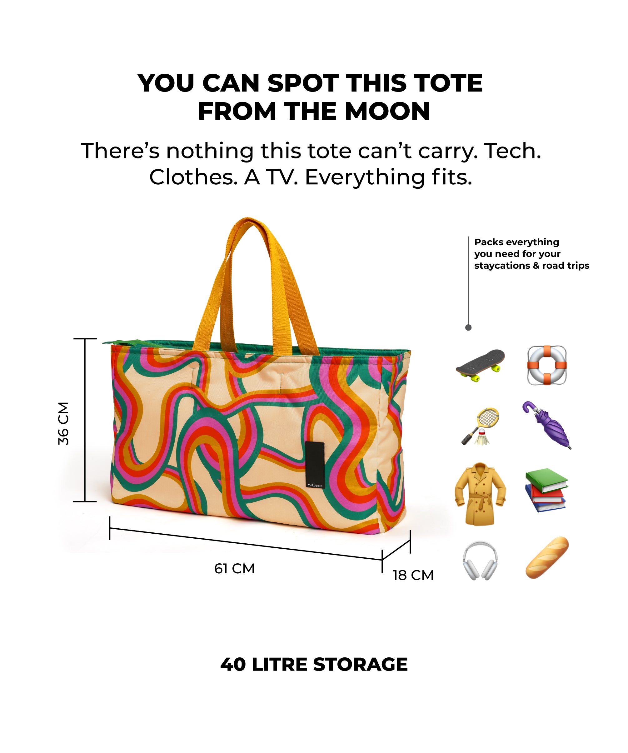 Color_Fairytale | The Cabana Travel Tote
