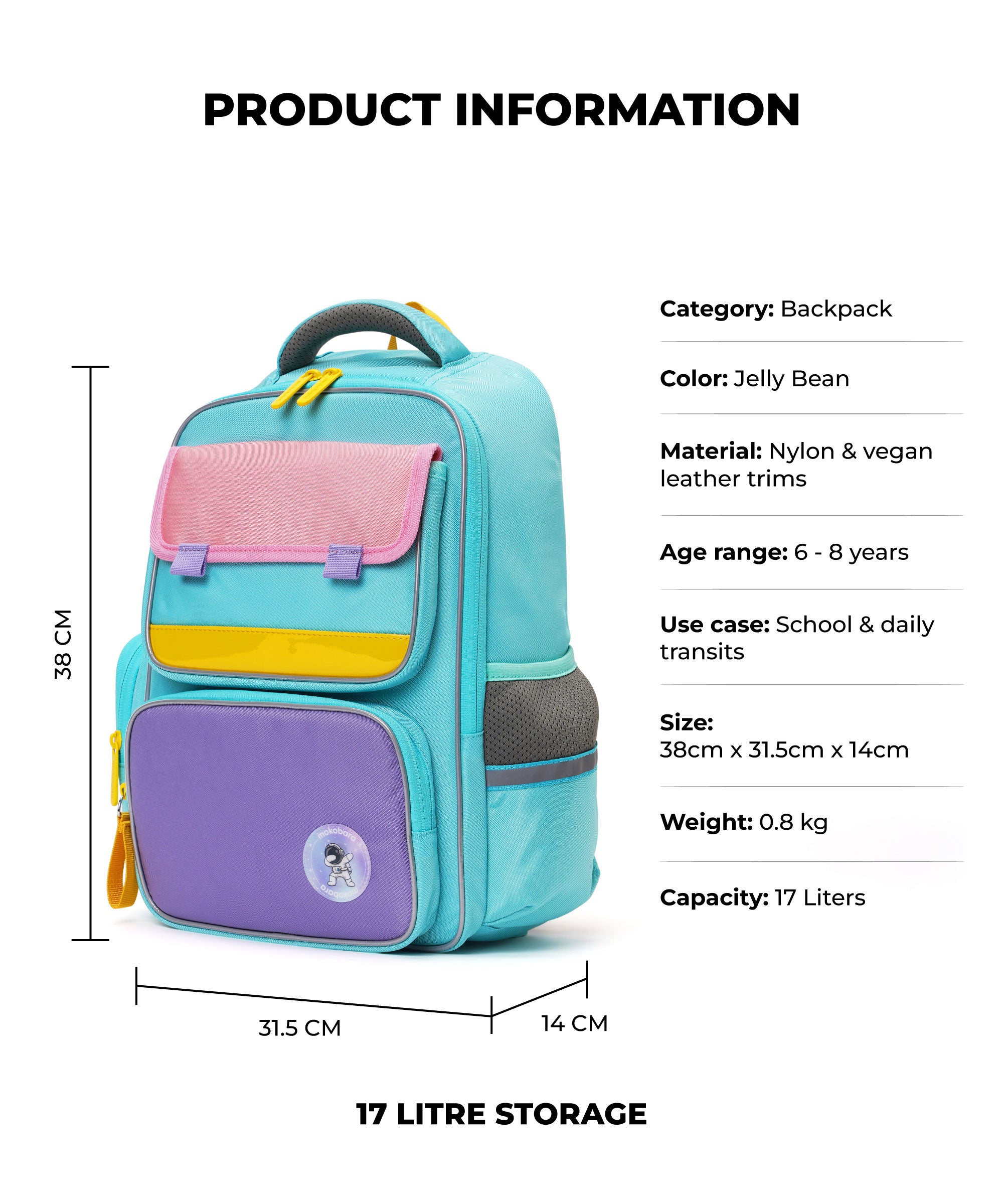 Color_Jelly Bean | The Cheddar Backpack