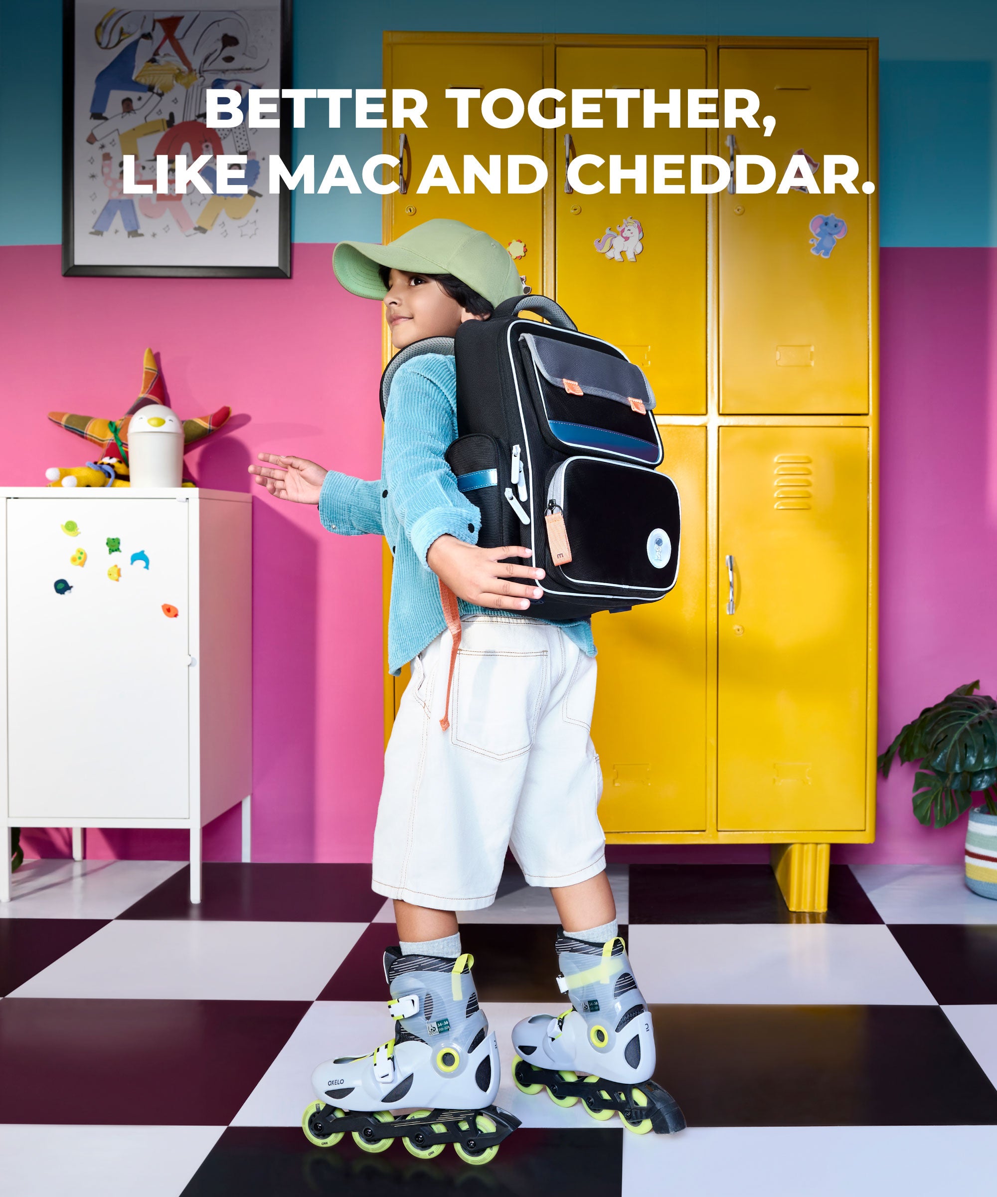 Color_Space Cadet | The Cheddar Backpack