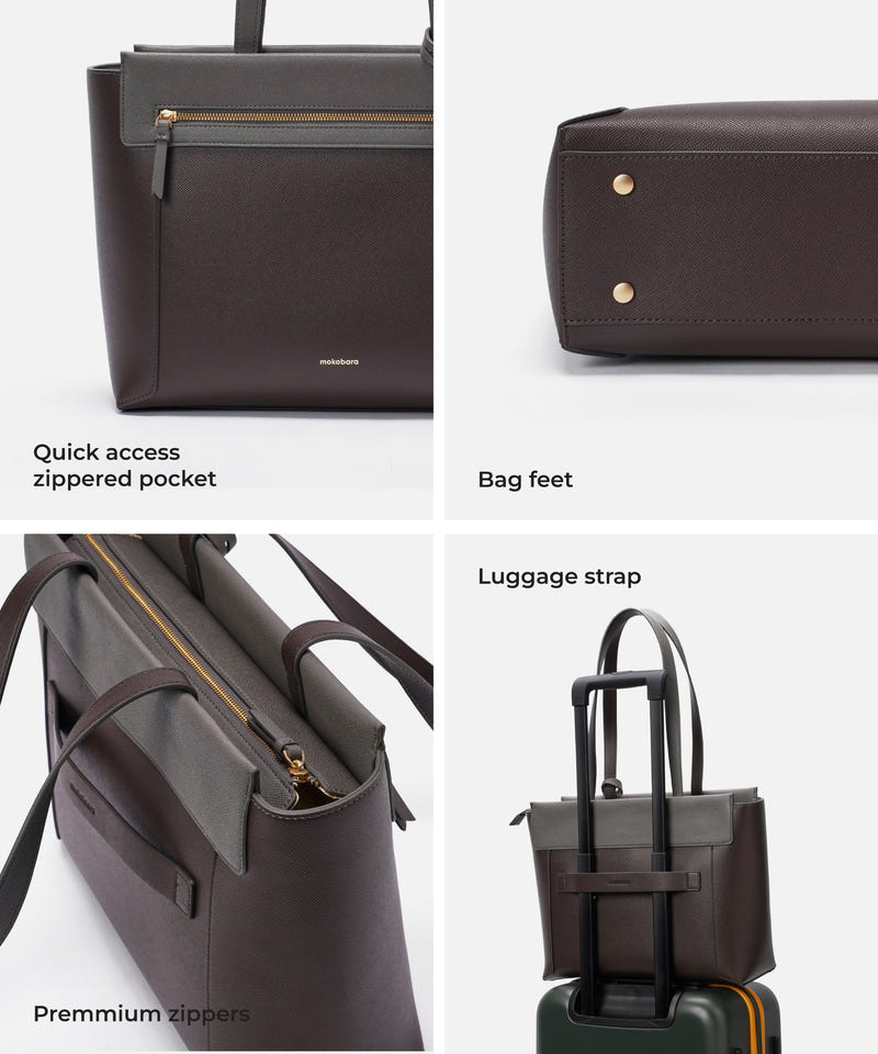Color_Black Coffee | The Dawn Tote