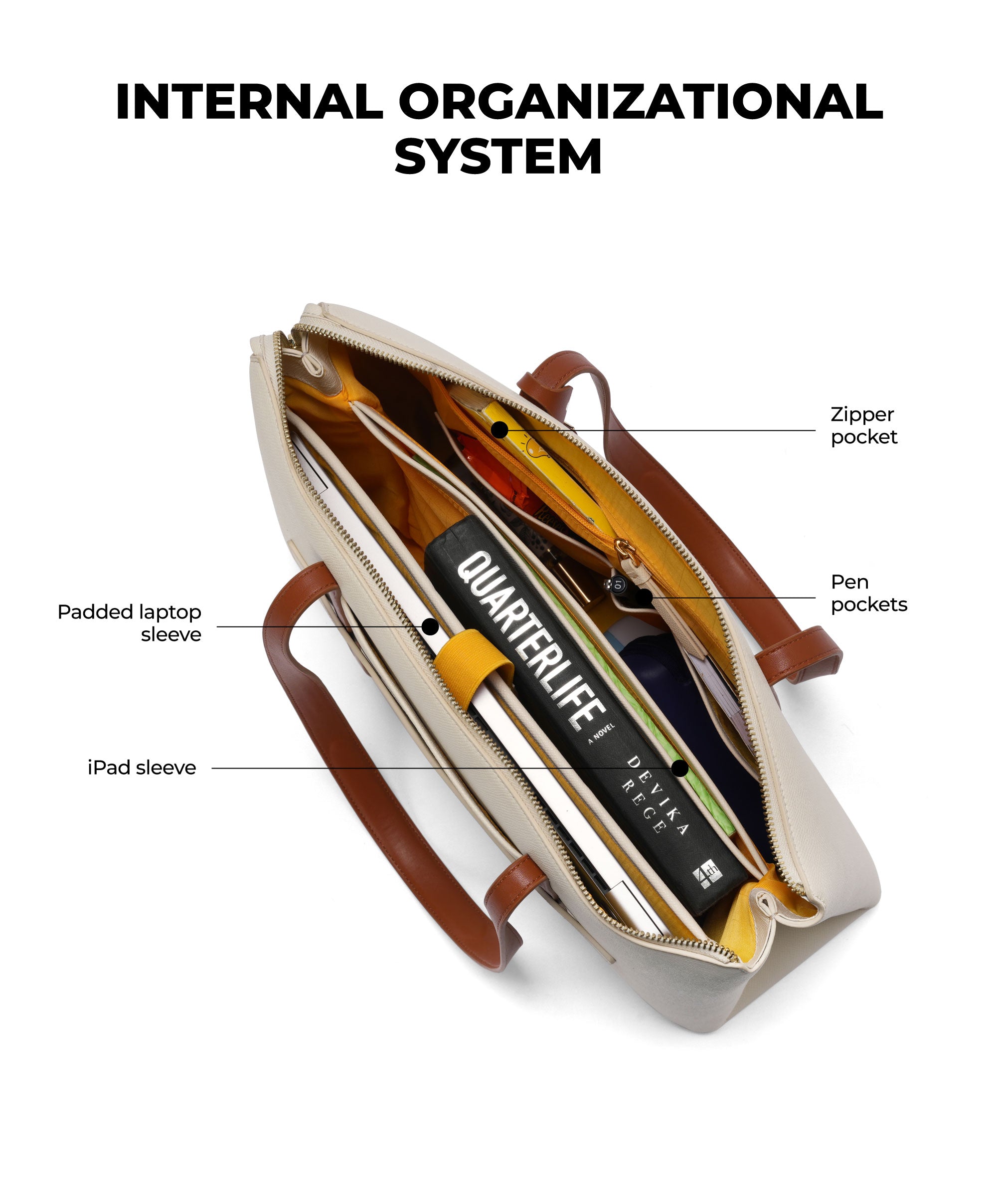 Color_Coconut Cream 3.0 | The Easy Going Tote