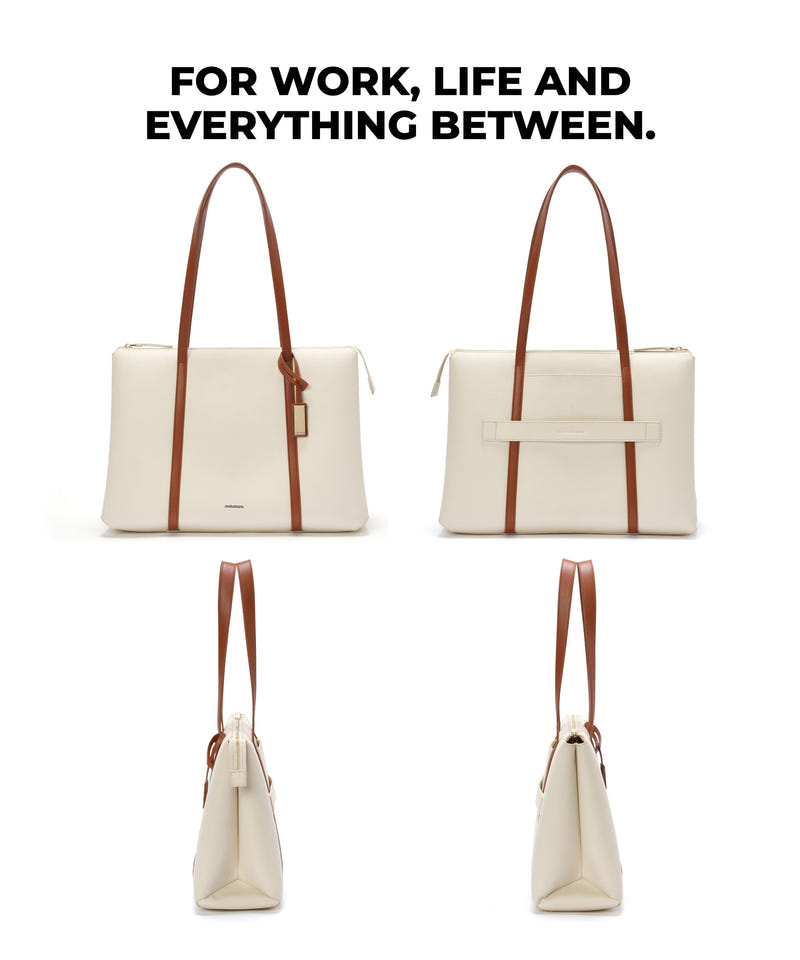 Color_Coconut Cream | The Easy Going Tote