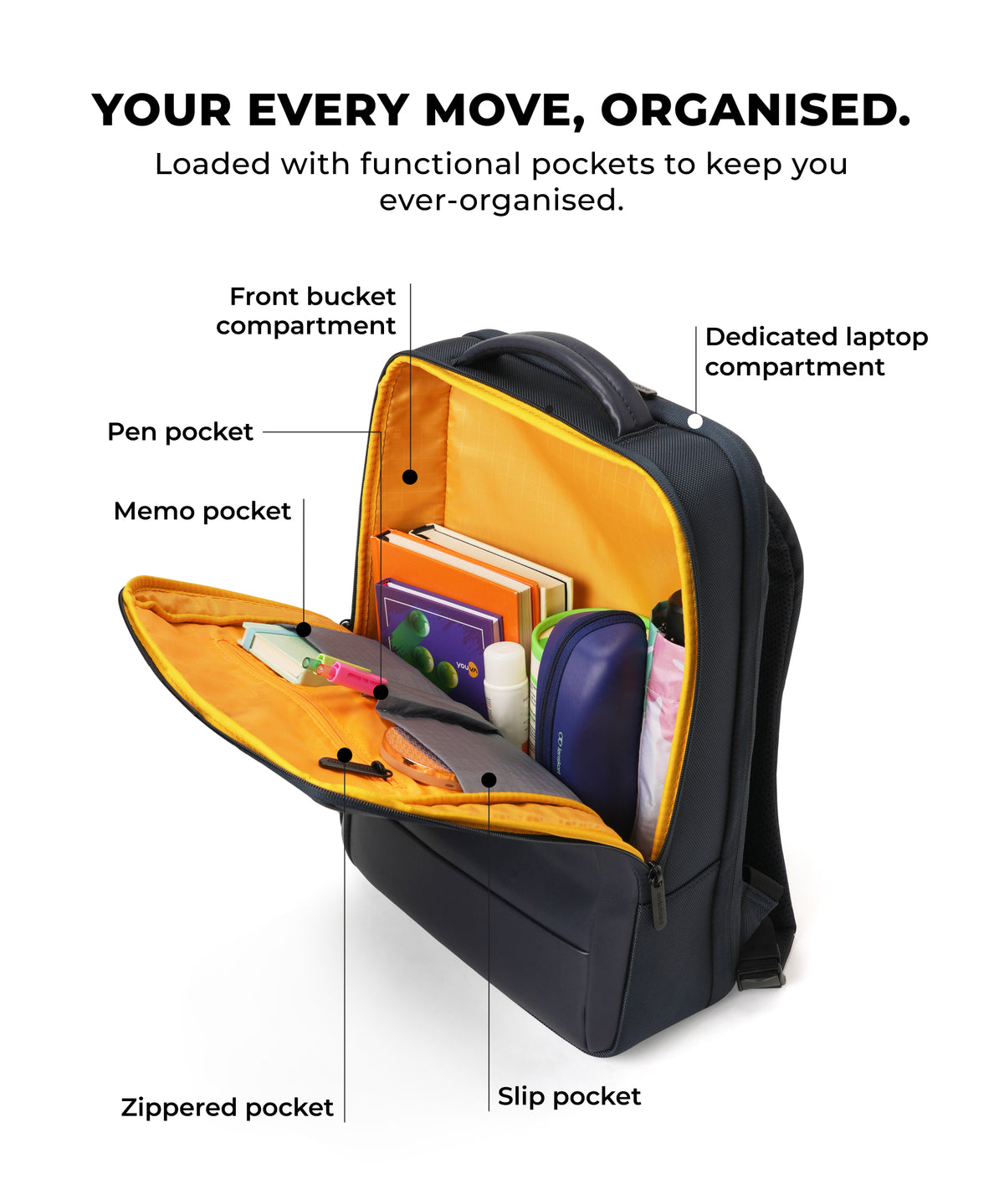 Element Backpack Inside The Element Backpack - 18L