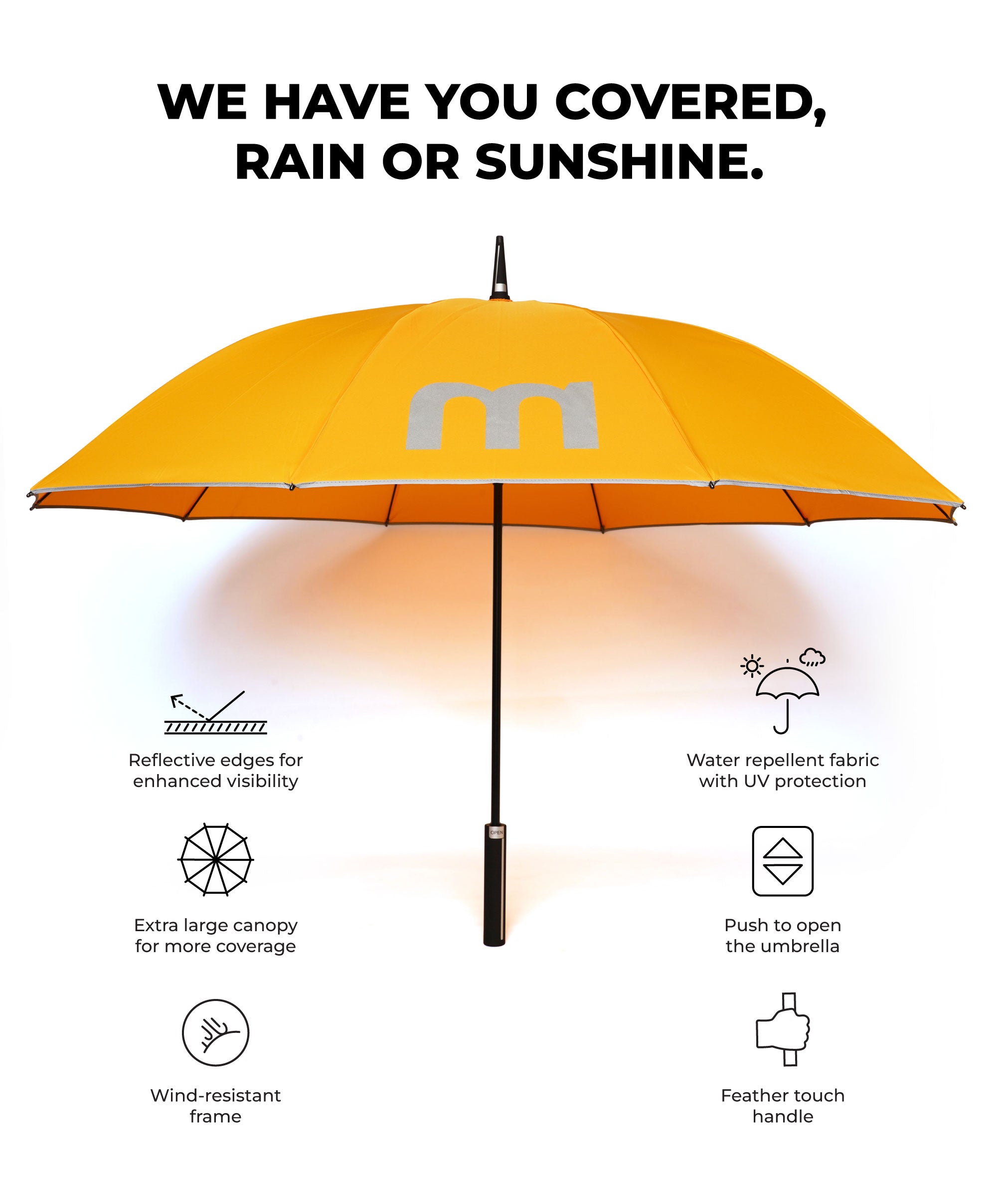 Color_Sunnyside Yellow | The Em Ace Umbrella