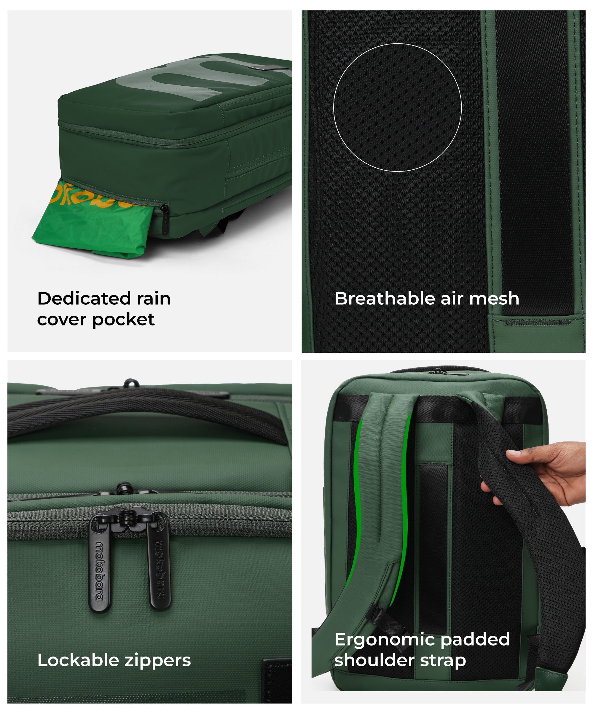 Color_Green Energy 2.0 | The Em Travel Backpack - 45L