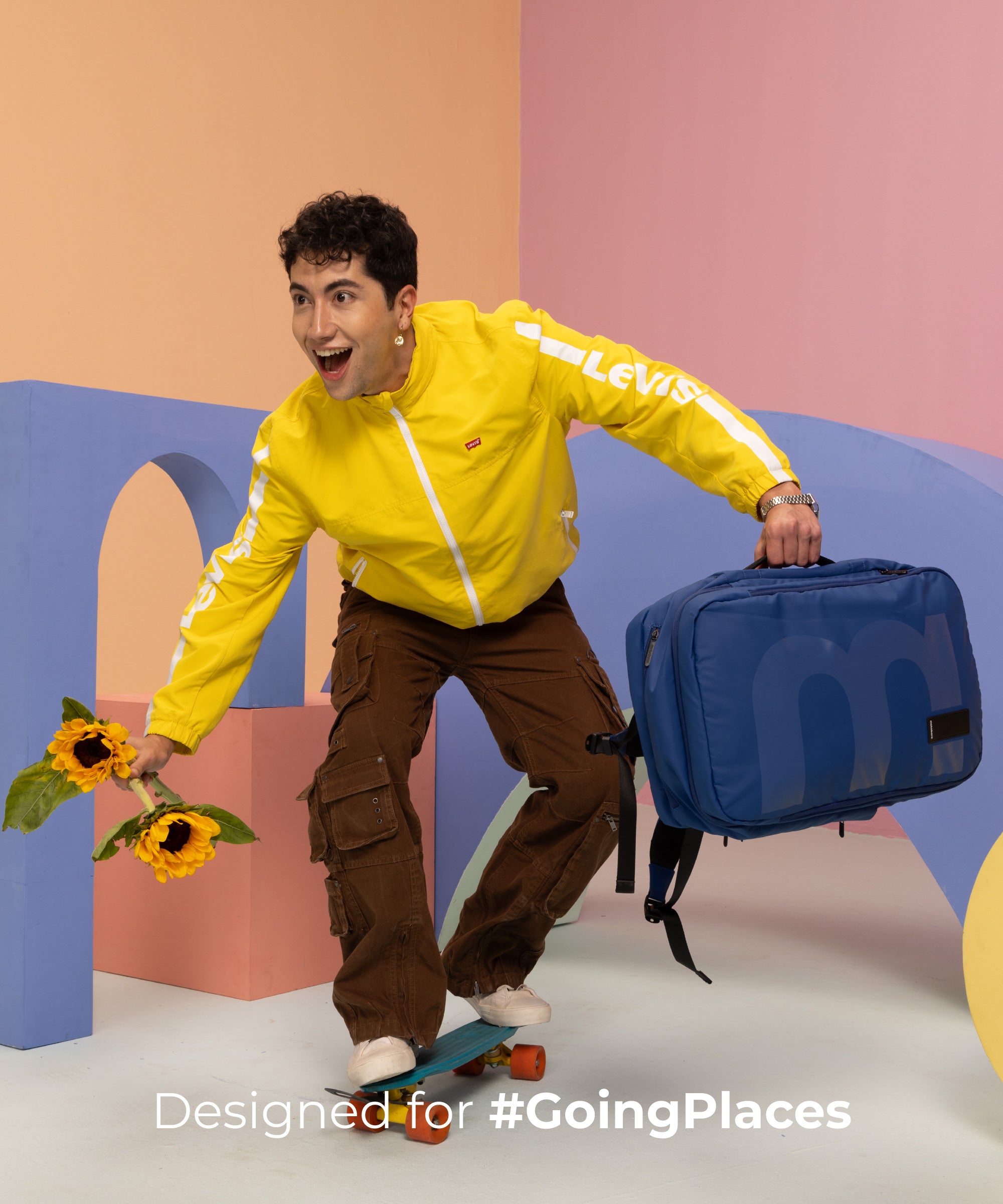 Color_Crypto | The Em Travel Backpack - 45L