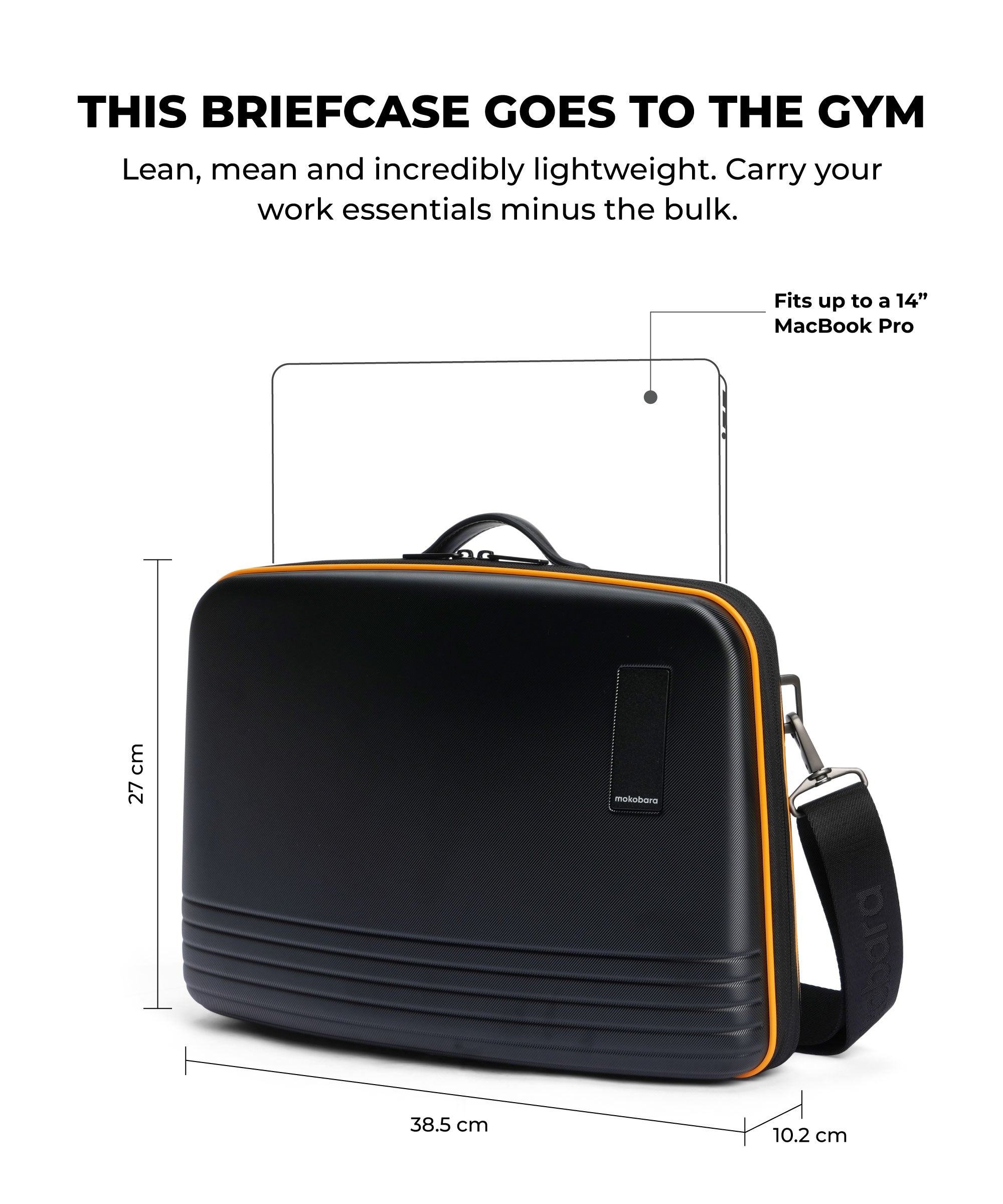 The Hard Shell Briefcase – Mokobara