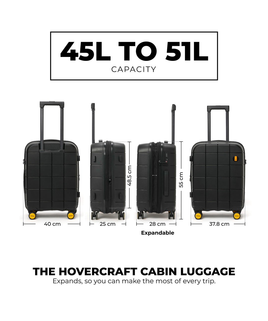 The Hovercraft Cabin Luggage
