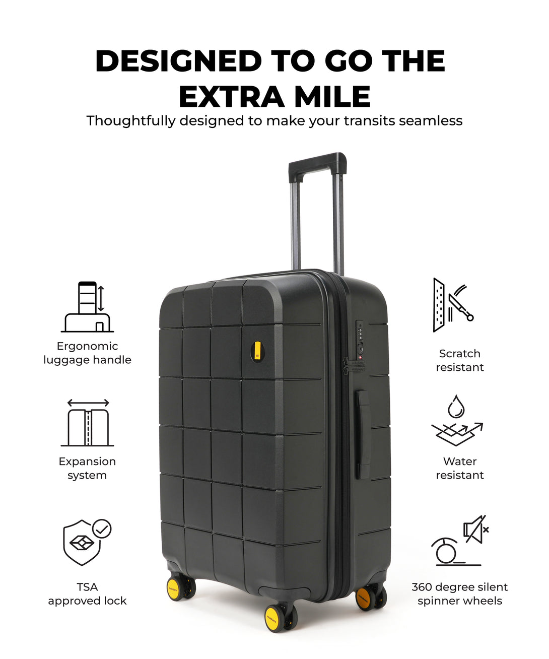 The Hovercraft Set of 3 Luggage