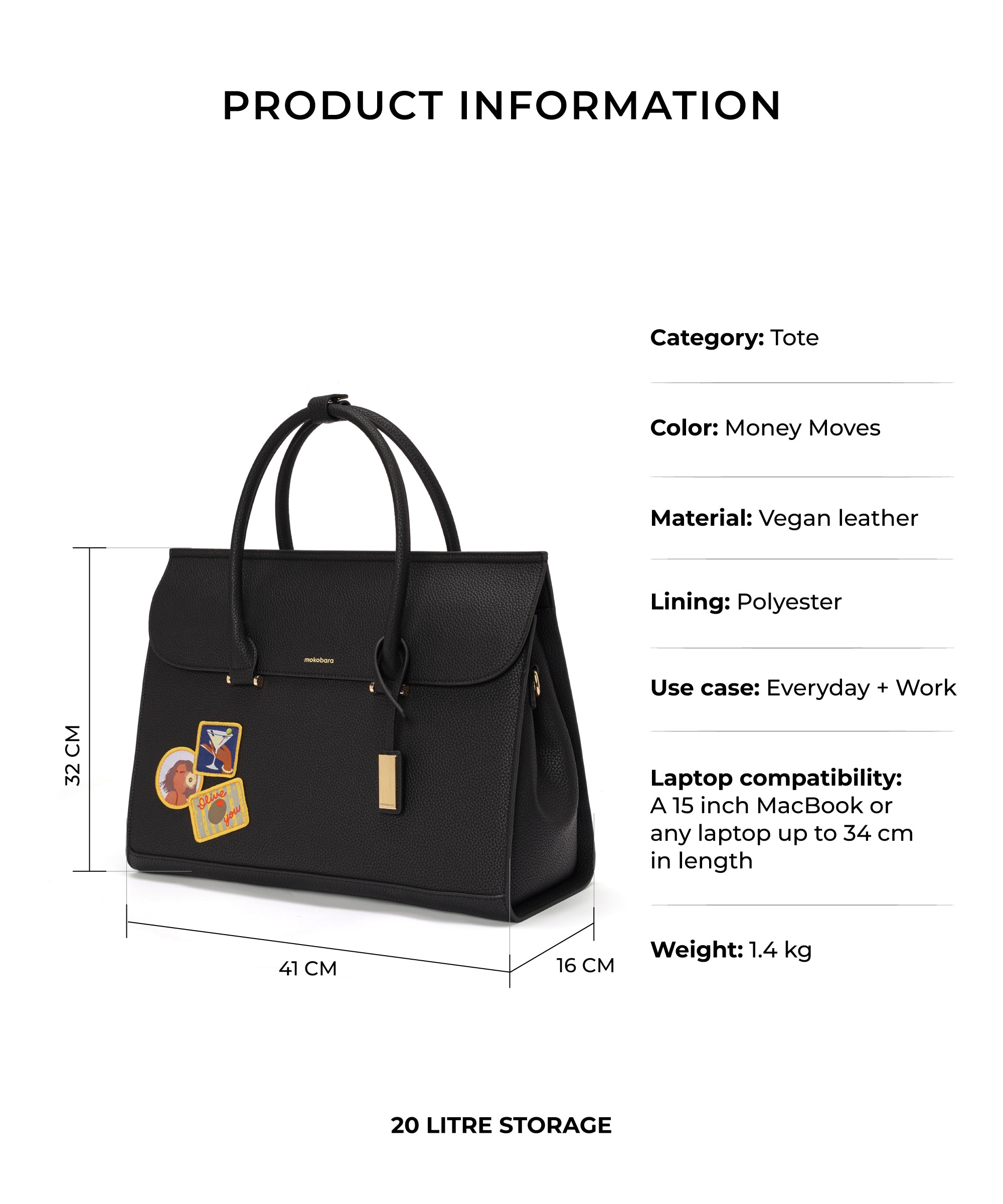 Color_Money Moves | The Jazz Tote