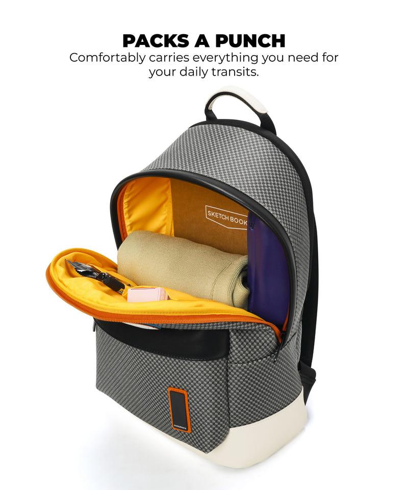 Color_Mokogram - Black Sesame | The Kickstreet Backpack - 21L