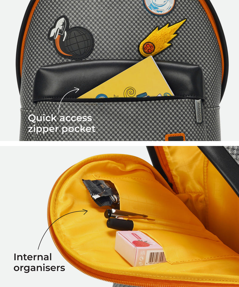 Color_Mokogram - Black Sesame | The Kickstreet Backpack - 21L