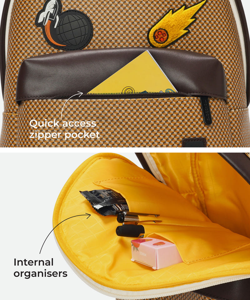 Color_Mokogram - Tofu | The Kickstreet Backpack - 21L