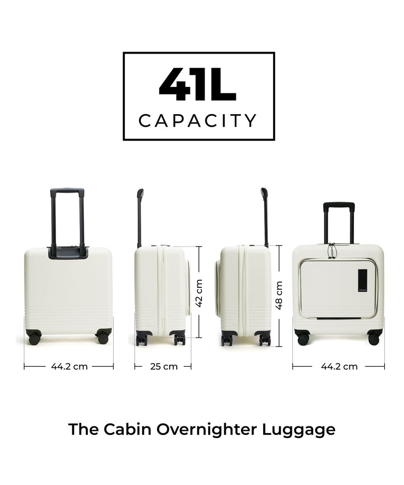 Color_Still Loading Brownray | The Cabin Overnighter Luggage (back up)