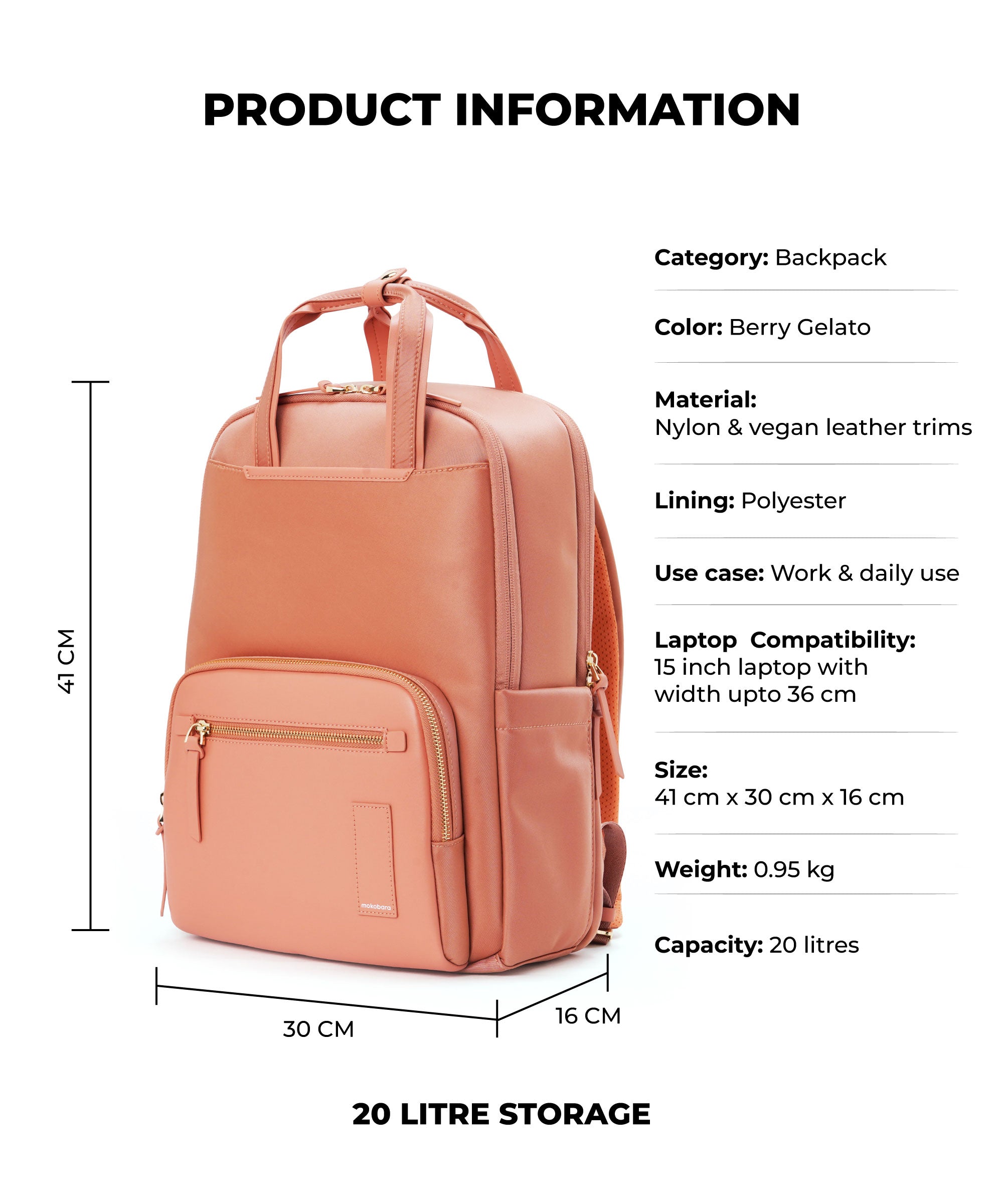 Color_Berry Gelato | The Sundae Backpack