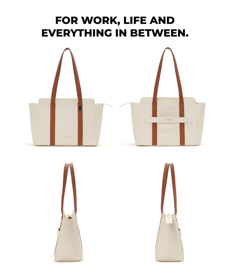 Color_Coconut Cream | The Sunflower Tote
