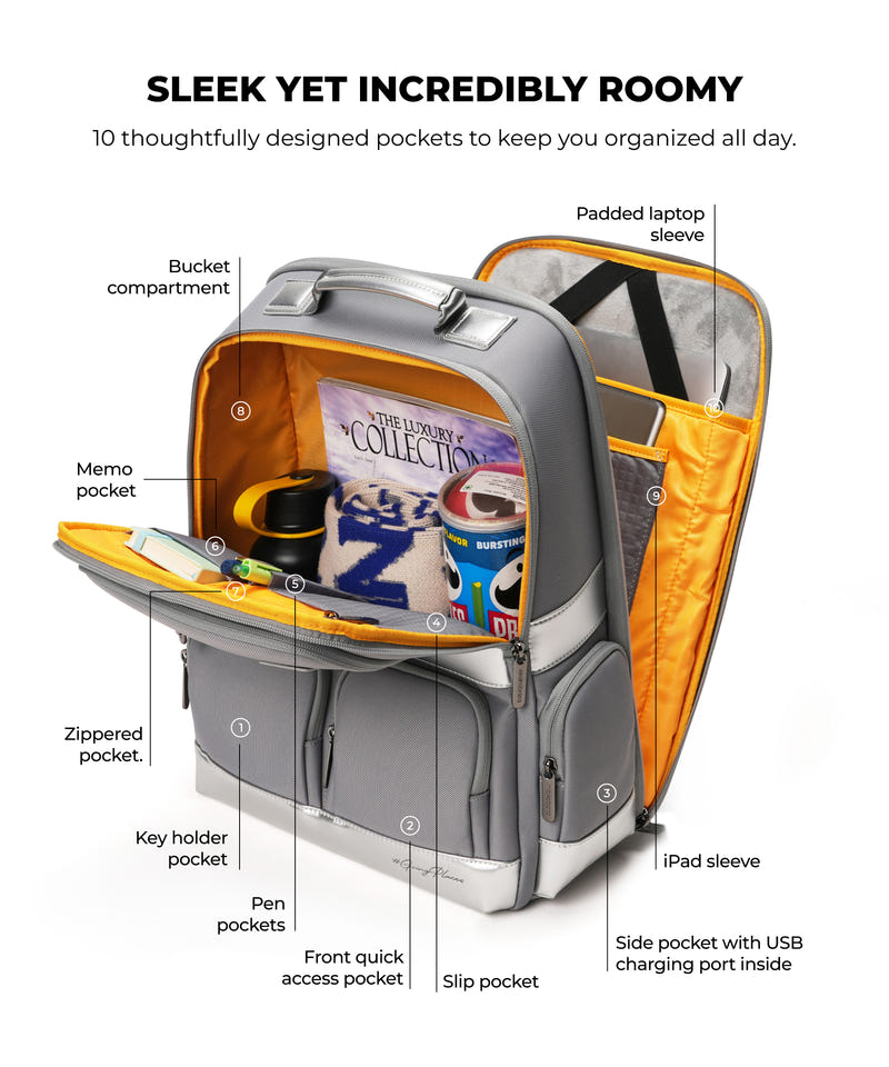 The Terra Work Backpack: Sleek & Professional Office Backpack