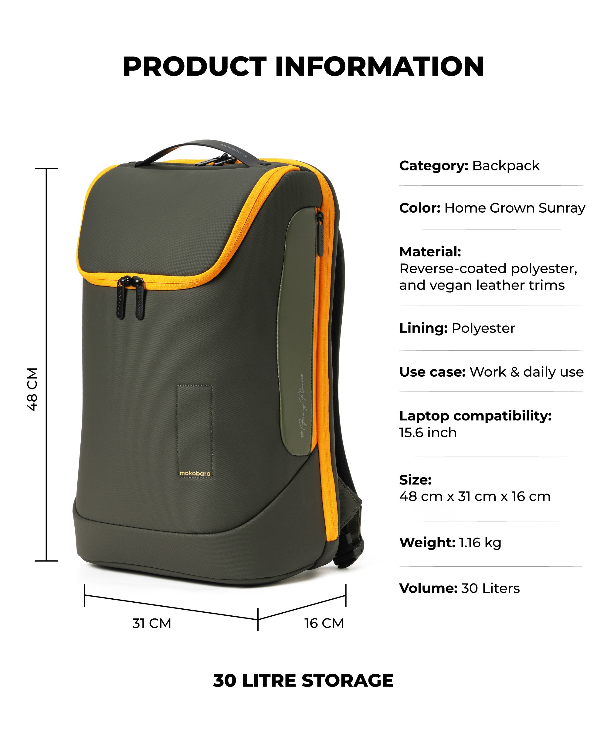 Buy The Transit Backpack Online in India Mokobara