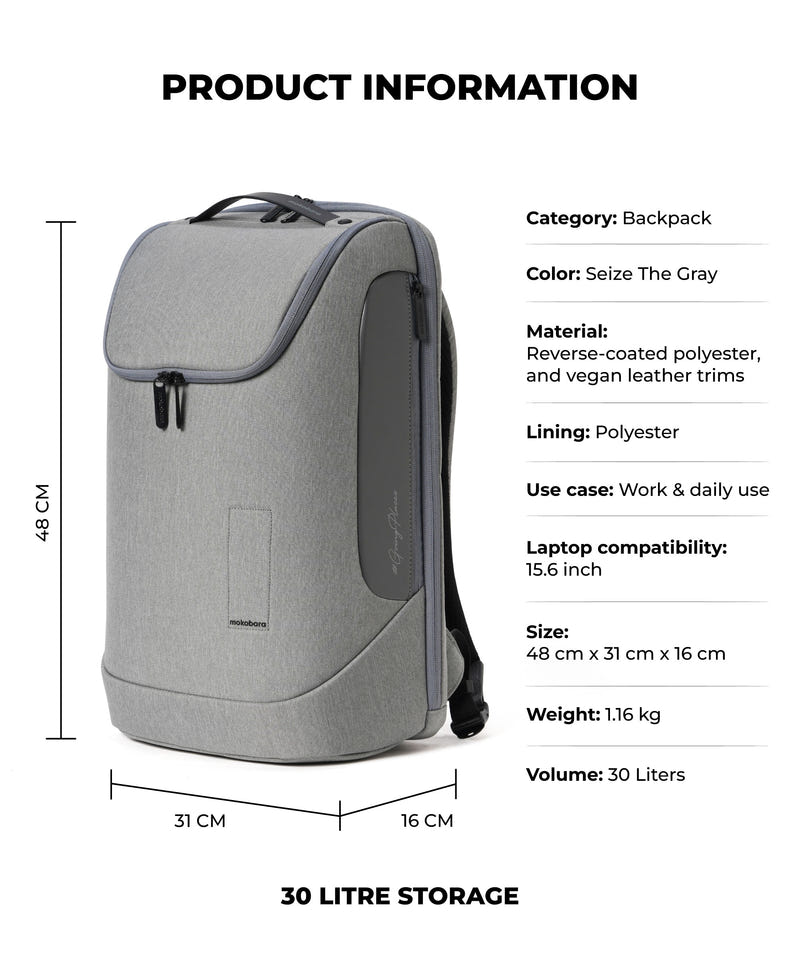 The Transit Backpack - 30L
