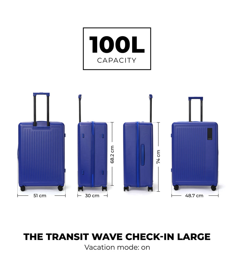 Color_Blue'd Up | The Transit Wave - Check-in Large