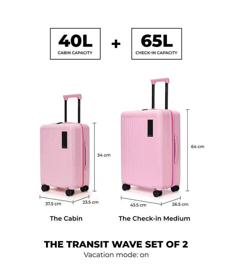 Color_Excuse Me | The Transit Wave - Set of 2