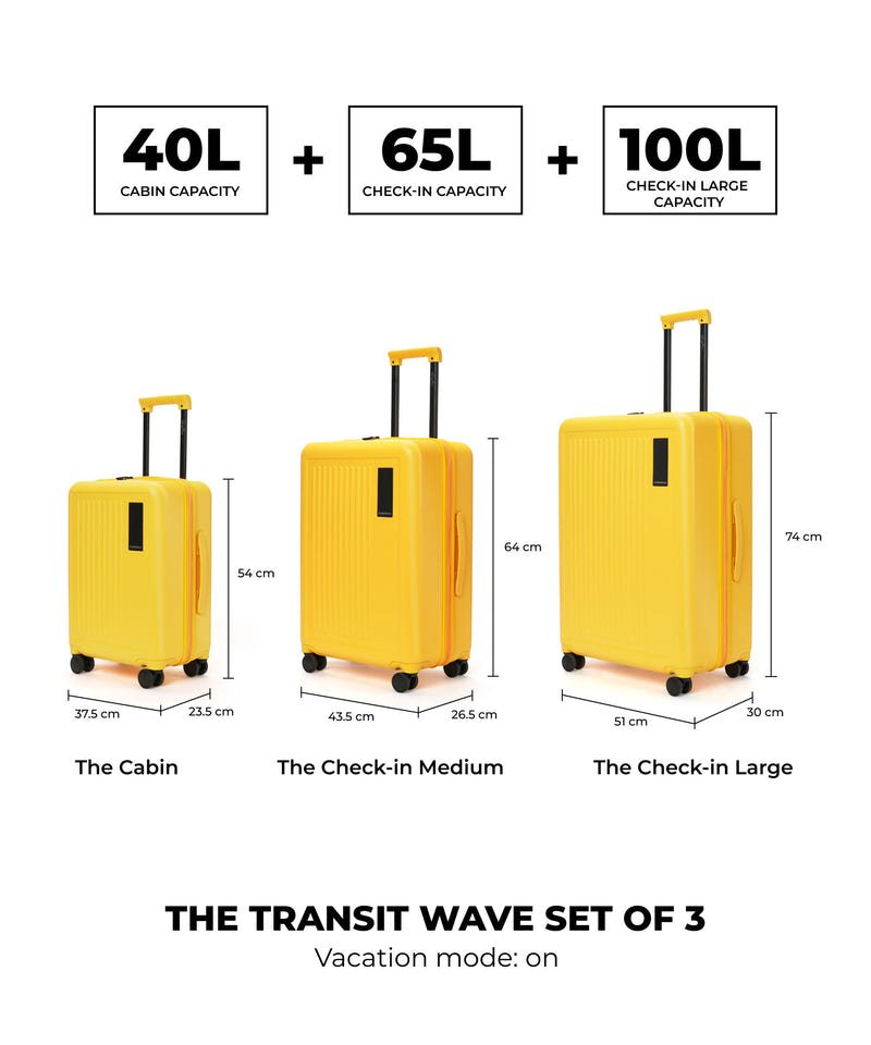 Color_Summer | The Transit Wave - Set of 3