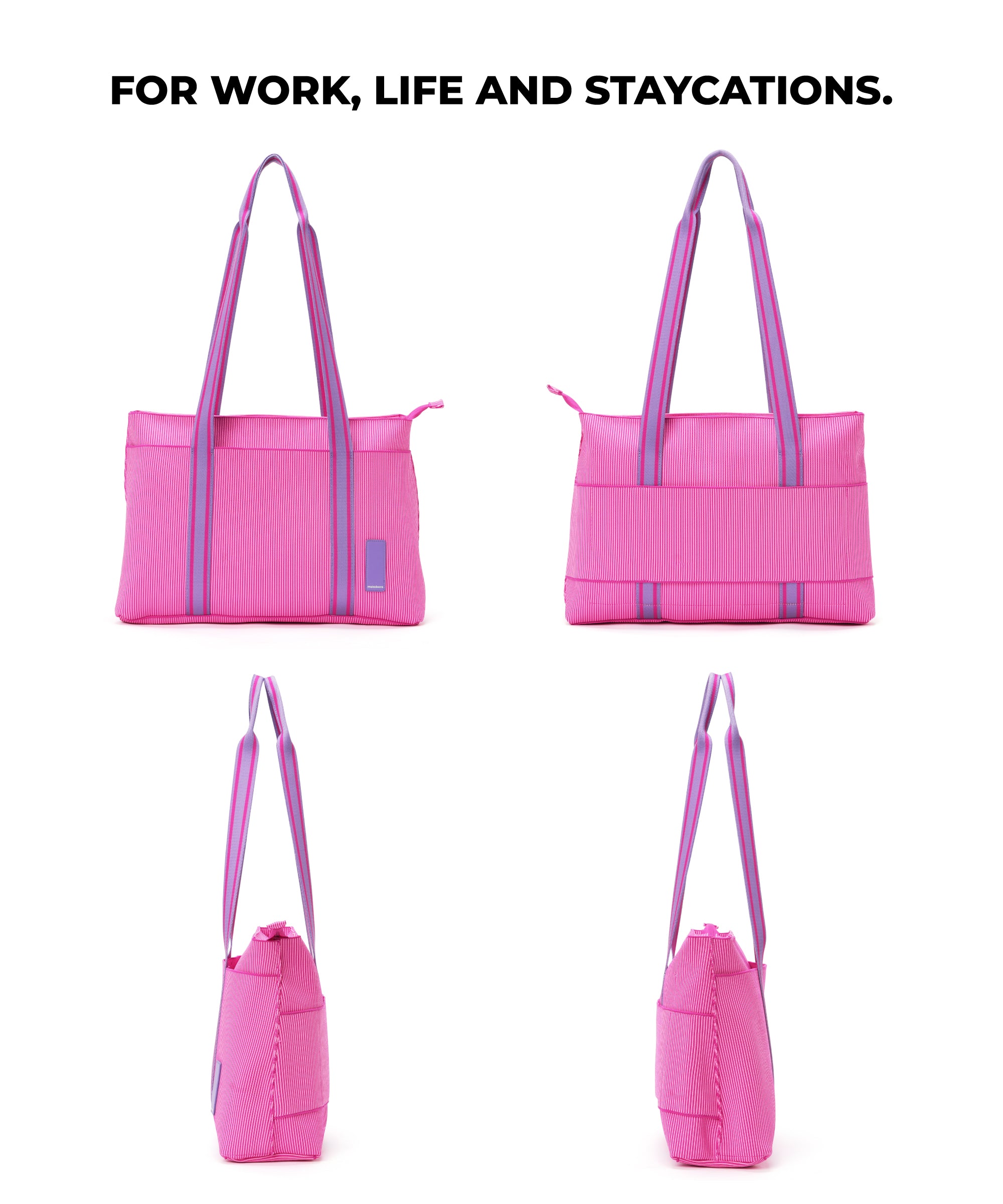 Color_Very Berry | The XOXO Carry-All Tote