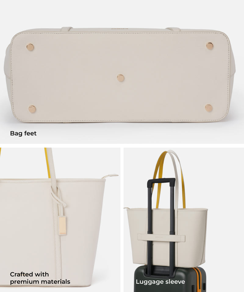 Color_Oatmik| The Astrid Tote