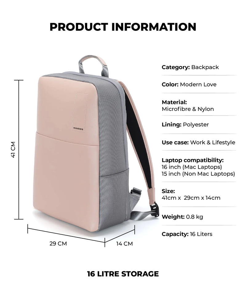 Color_Modern Love | The Backpack - 16L