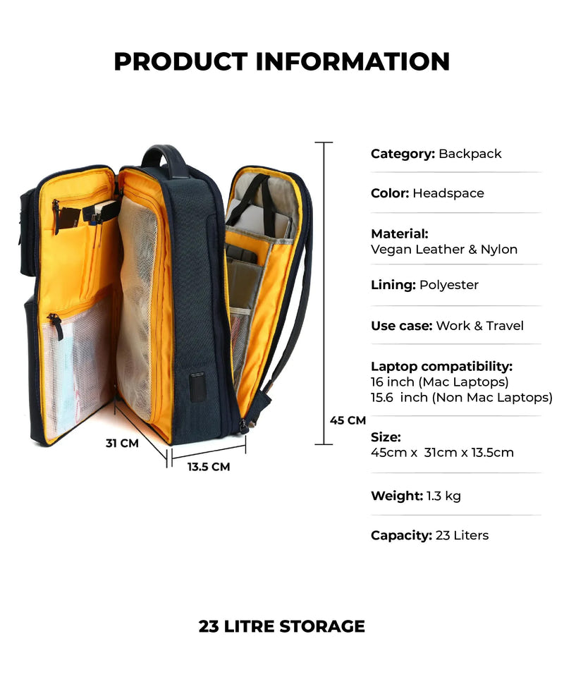 Color_Headspace | The Overnighter Backpack - 23L