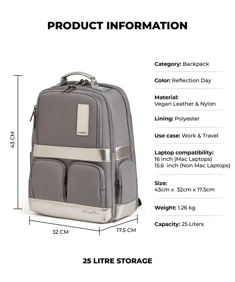 Color_Reflection Day | The Terra Work Backpack - 25L