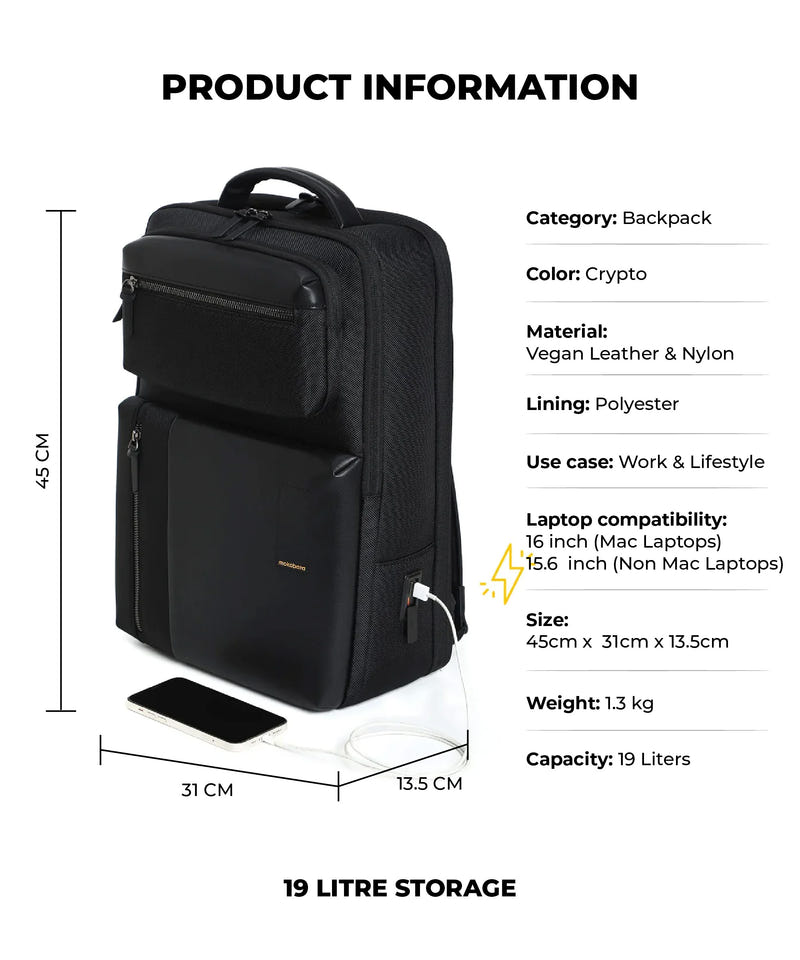 Color_Money Moves  | The Work Backpack - 19L