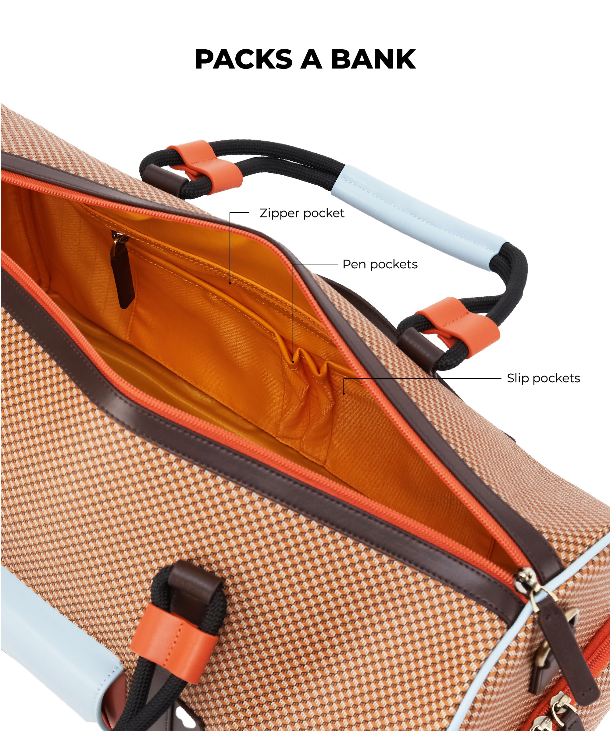 Color_Mokogram Tofu | The Heist Duffle