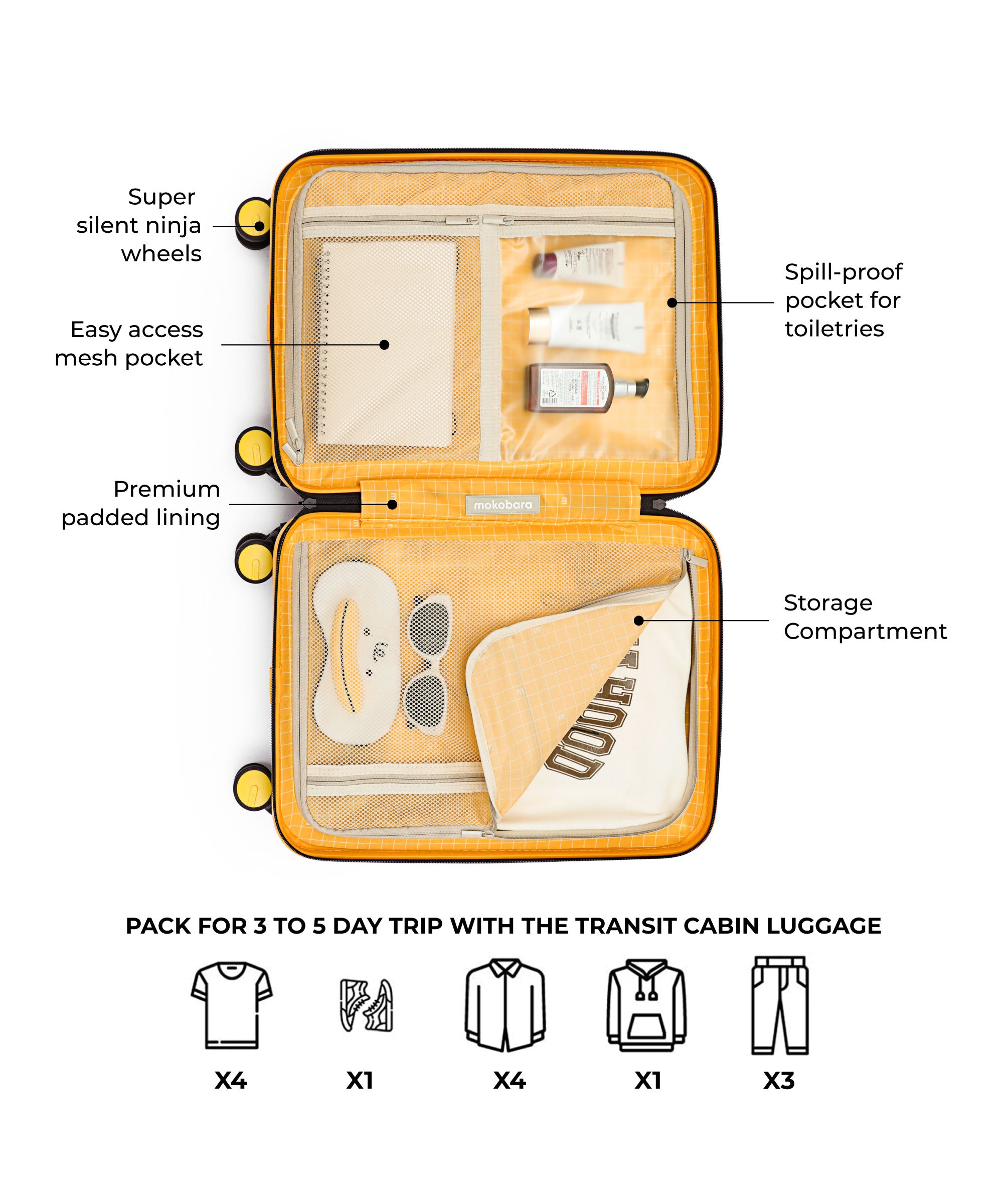 Color_ Crypto Sunray 2.0 | The Transit Luggage - Cabin