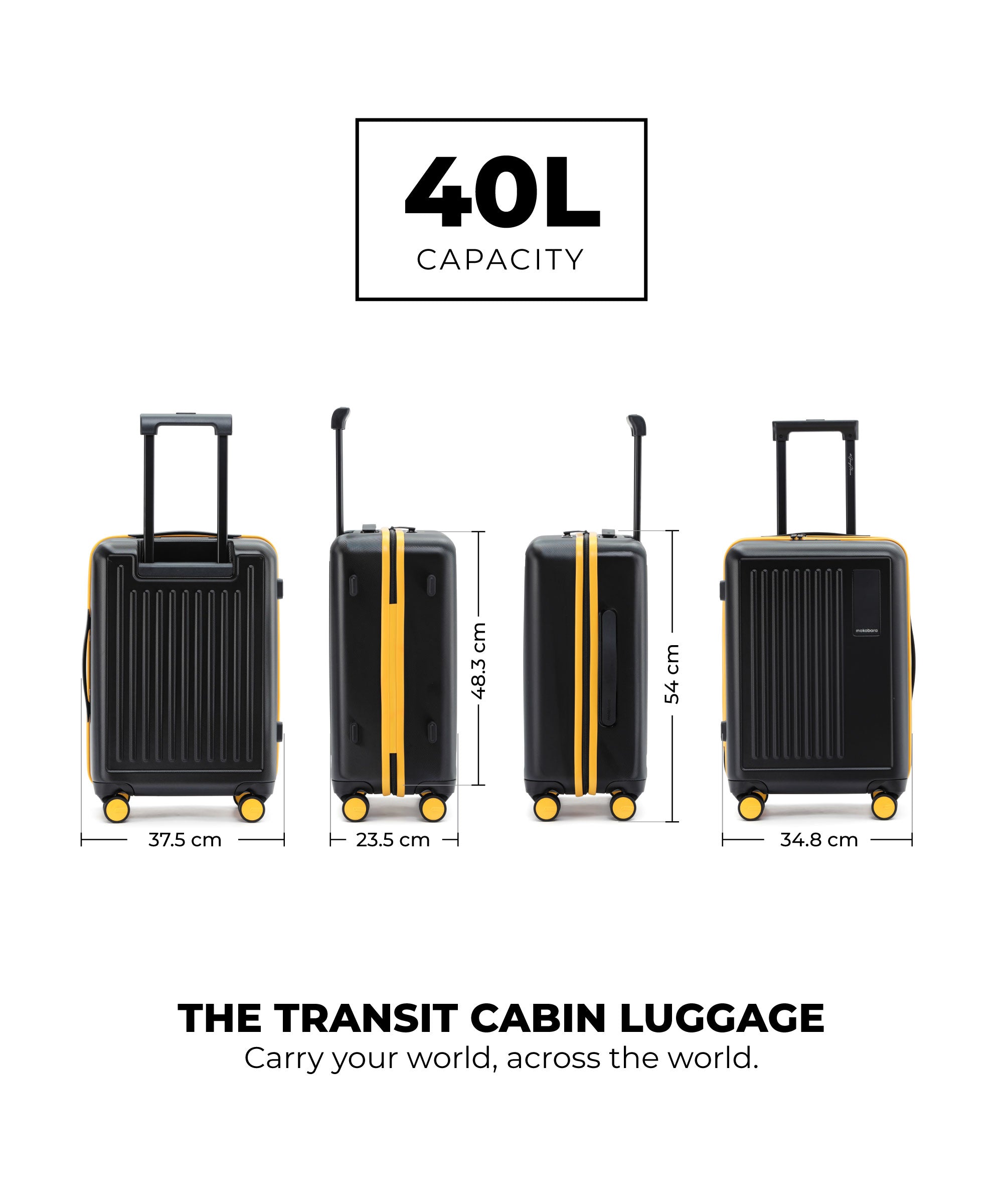 Color_ Crypto Sunray 2.0 | The Transit Luggage - Cabin