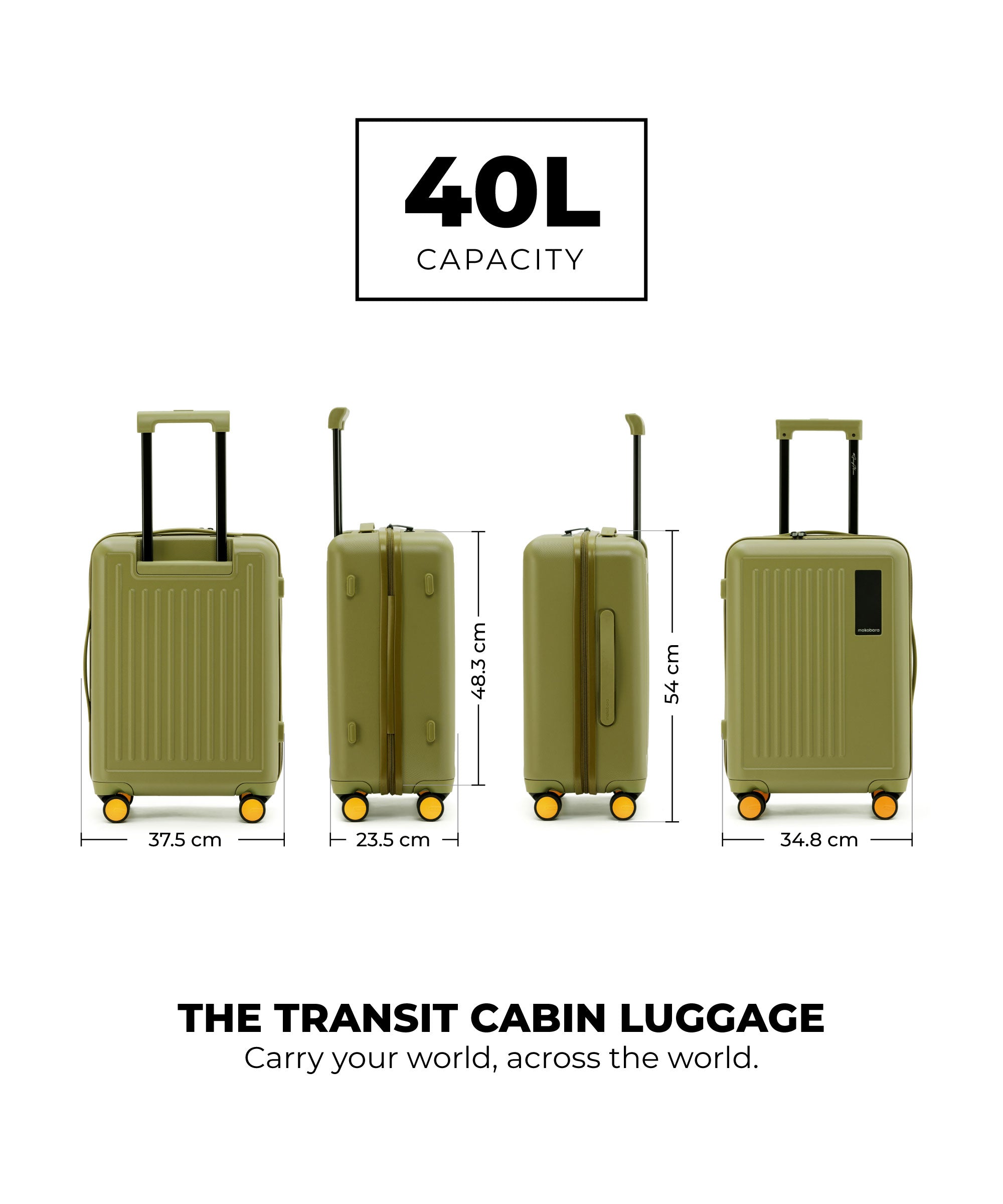 Color_So Matcha 2.0 | The Transit Luggage - Cabin