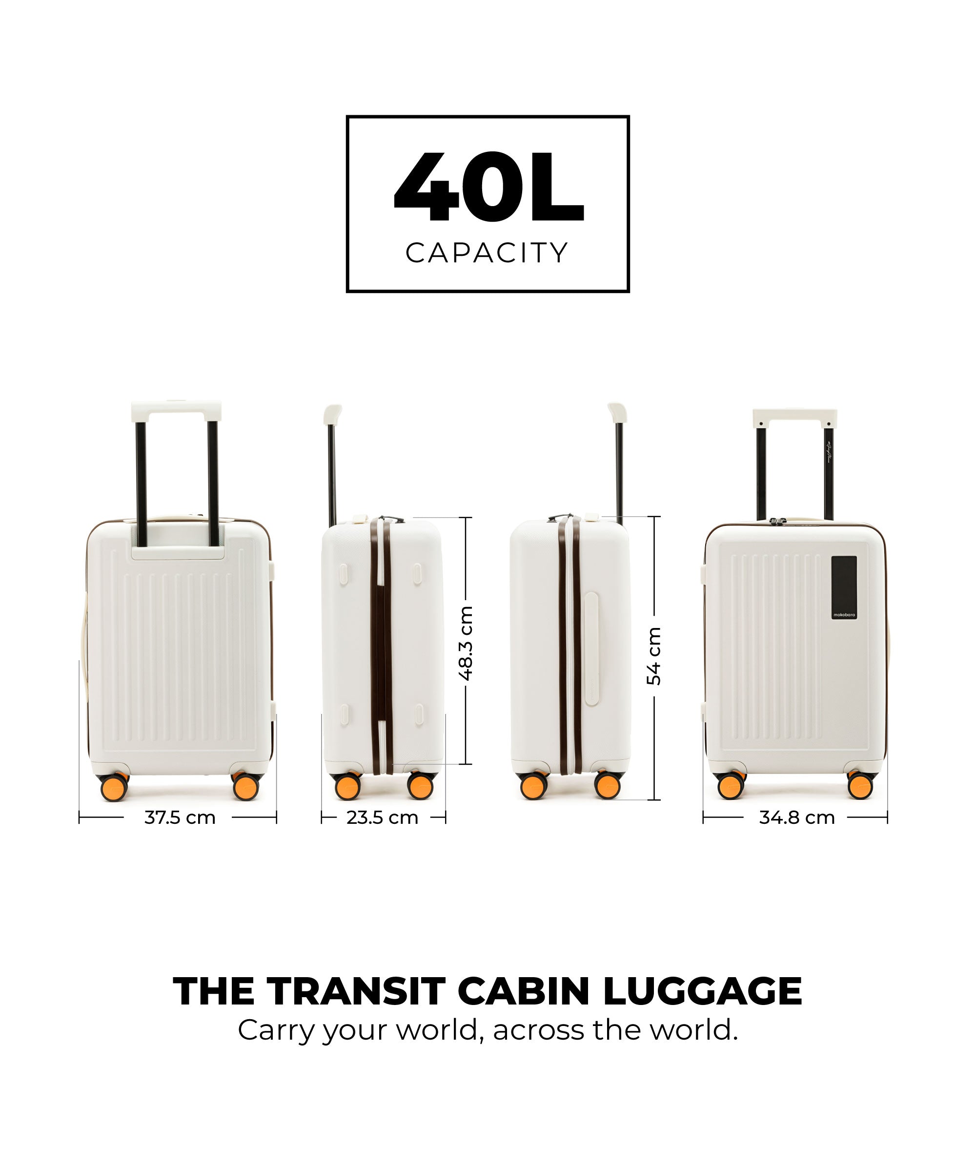 Color_ Still Loading Brownray 2.0 | The Transit Luggage - Cabin