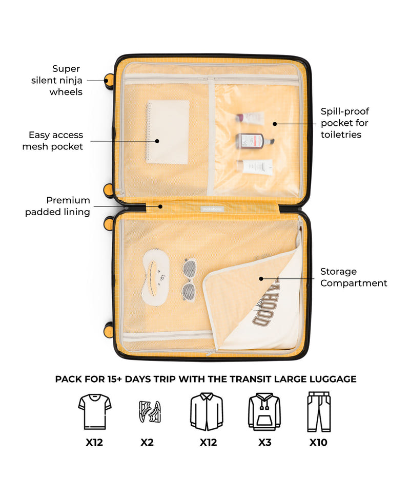 Color_Money Moves | The Transit Luggage - Check-in Large